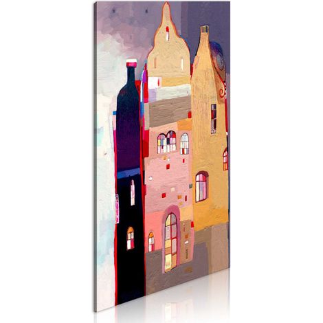 Quadro - Palazzina fiabesca - 40x80 (1/4)