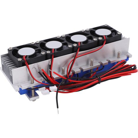 12V  4-Chip TEC1-12706 DIY Thermoelectric Cooler Refrigeration Air Cooling Device
