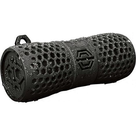 Enceinte Bluetooth sans fil avec caisson de basses, résistante aux chutes et étanche, offrant un son haute fidélité pour la conduite et l'ordinateur. (1/5)