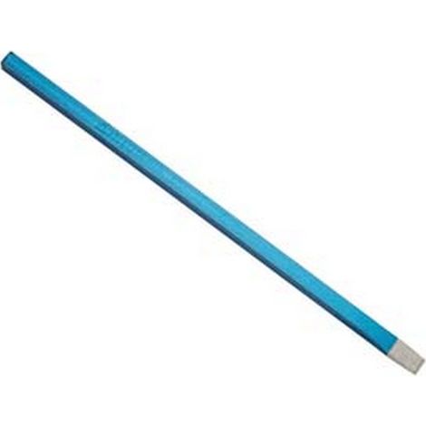 6PZ SCALPELLO DA ELETTRICISTA RIFFILABILE A TAGLIO - mm.12x300 - ø mm.8