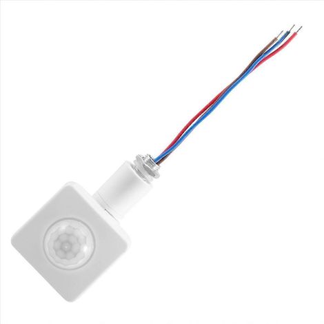Mini capteur infrarouge corporel 220 V, blanc (1/5)