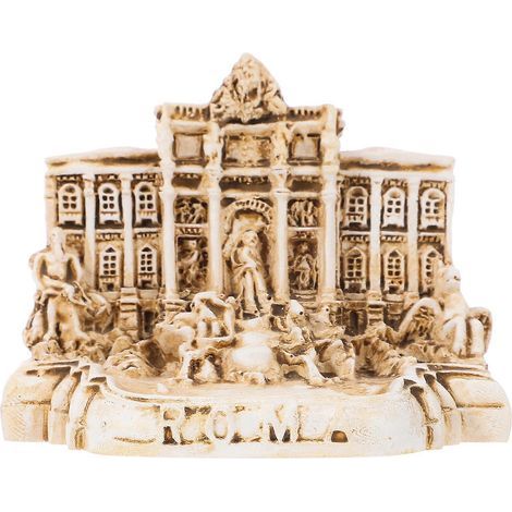 Rome Miniature Fontaine de Trevi Maquette en résine Souvenir de voyage (1/3)