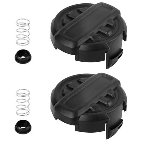 DWO1DT995 Tête de débroussailleuse et ressort de couverture et entretoise de rechange pour DCST920 DCST922 DCST970 DCST990D (2Cover 2Spring 2Spring Spacer) (1/5)