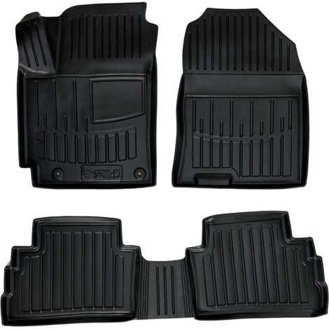 Alfombrillas para Hyundai Kona I 2017-2023, excepto la versión eléctrica (BEV). (1/5)