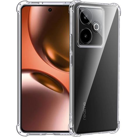 Coque pour Realme GT 7 / 7T, résistante aux chutes, transparente (1/5)
