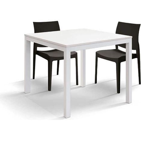 HERA - tavolo da pranzo allungabile quadrato (1/3)