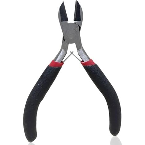 Pince coupante diagonale pour fil - Petite pince coupante latérale - Outil de réparation - 11,4 cm (1/5)