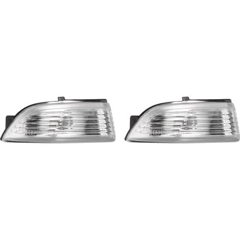 2 cubiertas para intermitentes de espejo retrovisor izquierdo (LH) para Everest Ranger 2012-2018 (bombillas no incluidas) (1/5)