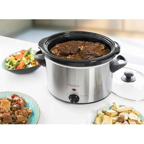 Bestron ASC350 Pentola a Cottura lenta, 180 W, 3.5 Litri, Plastic (1/5)
