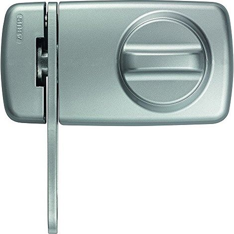 ABUS 532993 7030 S - Chiavistello per porta, con limitatore di apertura, colore: Argento (1/3)