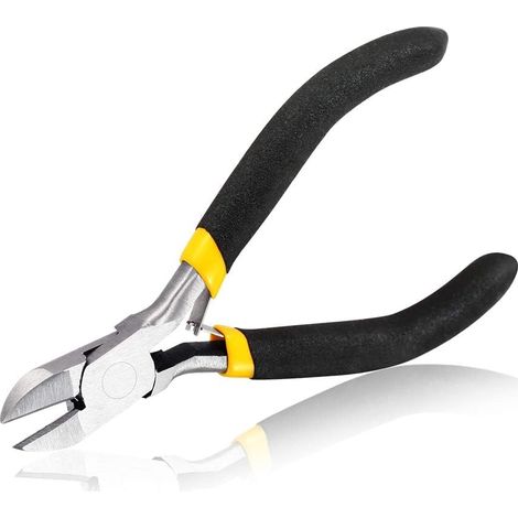 Pince diagonale coupante latérale , mini pince coupante de fil fin avec ressorts de précision pour la fabrication de bijoux et les travaux manuels (1/5)