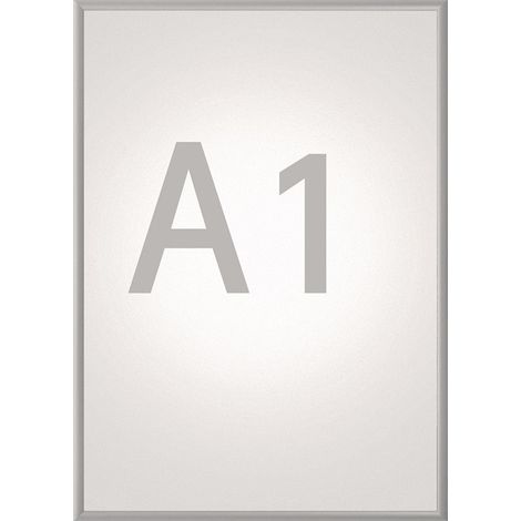 Affiche dépliante format DIN A1 aluminium anodisé MAUL