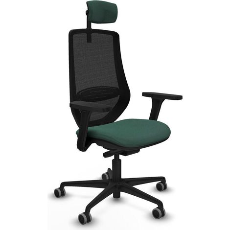 Piqueras y Crespo D036G2W Chaise de Bureau Verte Confortable (1/3)
