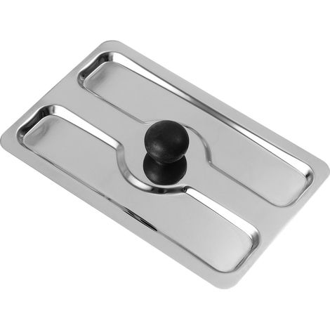 Housse grille-pain - 1 housse, Housse protection acier inoxydable pour grille-pain 2 tranches appareils cuisine - Acier inoxydable (1/5)