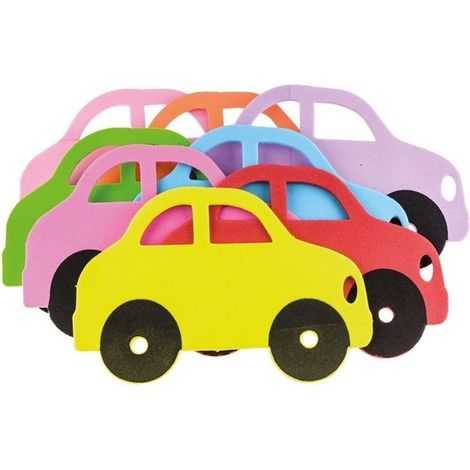 Pegatinas de espuma para coche, 8 unidades