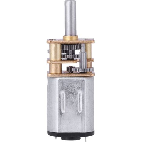 New N20 DC3V 6V 12V 50‑2000RPM Speed Reduction Gear DC Motor with Metal Gearbox