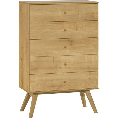 Cassettiera marrone 117cm