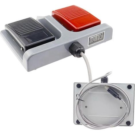 MDFS-67 Doppel-Fußpedal-Nivelliersystem mit 10A/220V-Wechselstromkabel (1/5)