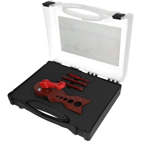 Kit foret diamant de précision avec garbarit de perçage (1/5)