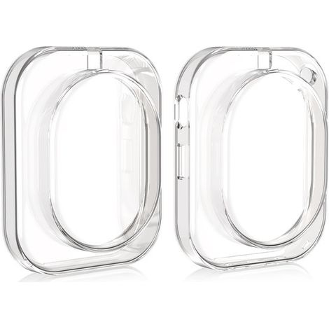 Étui pour casque kwmobile en TPU - compatible avec le casque Nothing Headphone (1) - Lot de 2 étuis transparents (1/5)