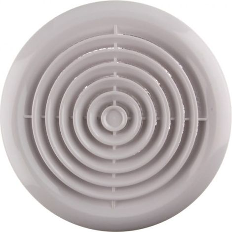 Ventilateur axial 125 V 230 V 16 W 185 m³/h 35 dB pour plafond rond (NV 12) 125PF