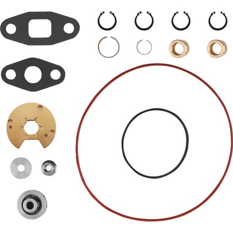 Kit de reparación de turbo, rodamiento de rótula de 360 grados, material de aleación de cobre, juego de 16 piezas, longitud del artículo 23 cm, ancho del artículo 16 cm (1/5)