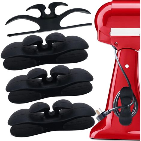 Lot de 4 organisateurs de câbles pour appareils de cuisine et accessoires de cuisine (1/5)