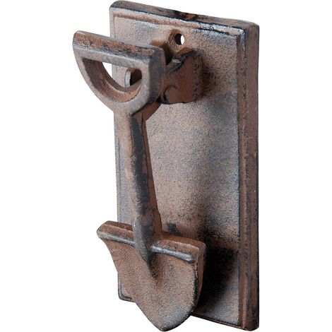 Esschert Design Türklopfer Spaten 16,2 cm - Gusseisen
