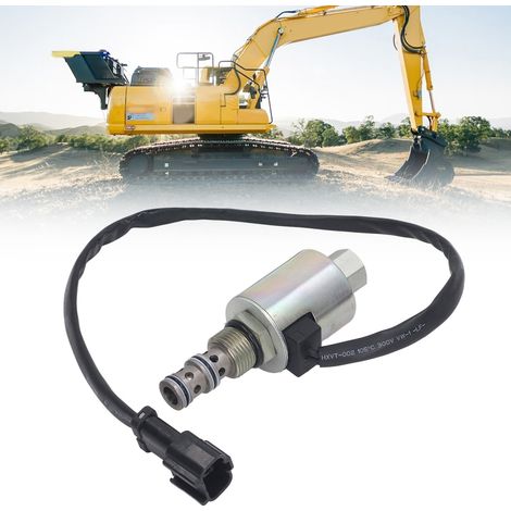 Drehmagnetventil 20Y-60-11712 24V, kompatibel mit KOMATSU PC200-5, PC220-5 und PC240-5. (1/5)