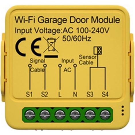 Garage Door Opener Controller Module Remote Control Switch App Life Works with Home Assistant Wifi (1/5)