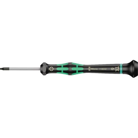 Tournevis électricien TORX, TX 6 x 40 mm, Noir/vert (1/2)