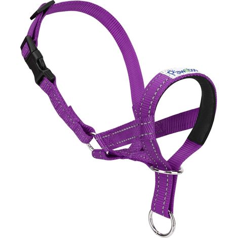Adjustable Reflective Nylon Halter Muzzle for Dogs (1/5)