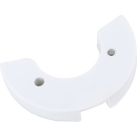 Ortviai Plaque de verrouillage en plastique pour boîtier de commande à distance 703-48245-00, ABS blanc (1/5)