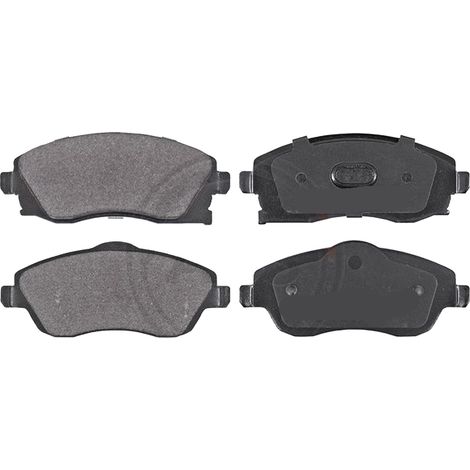 KIT PASTIGLIE FRENO ANTERIORI compatibile con OPEL COMBO CASSONE/LIMOUSINE SPAZIOSA / PASTIGLIE FRENANTI AUTO OEM 37213  37361, / SOSTITUZIONE DIRETTA / BASSA POLVERE / SILENZIOSO