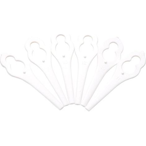 24 rigid plastic blades