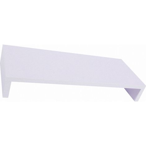 Support de moniteur en bois LED, support d'affichage pour ordinateur de bureau, blanc violacé (1/5)