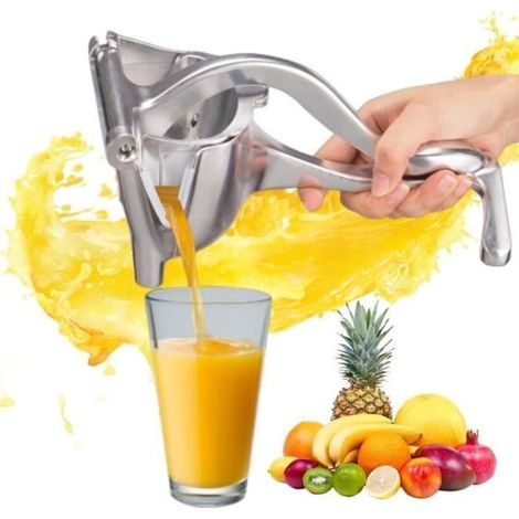 Presse-agrumes Manuel - Acier Inoxydable - Haute Qualité - Extracteur de Jus - Pour Agrumes (1/4)