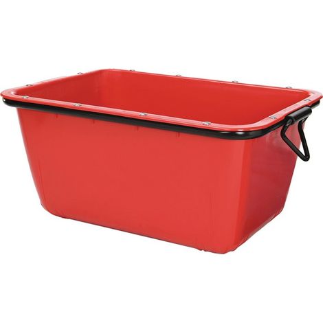 Contenitore per malta pronto all'uso 200l rosso
