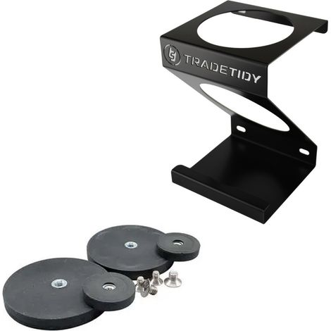 Tradetidy TT-WHB Big Wipes Holder Round Tub Van Storage + Magnetic Mounting Kit (1/5)