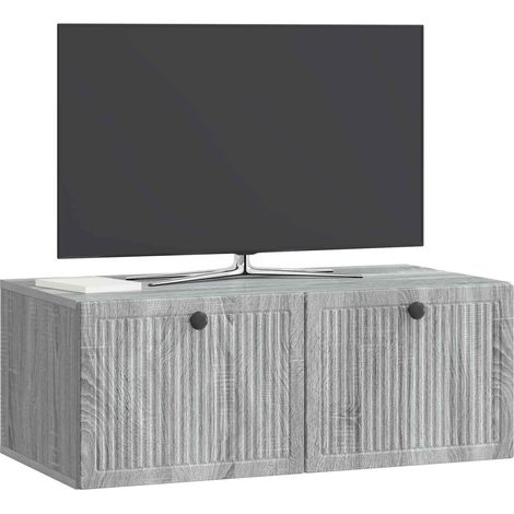 Maison Exclusive - Mobile Porta TV da Muro Grigio Sonoma 78,5 x 41 x 30 cm (1/5)