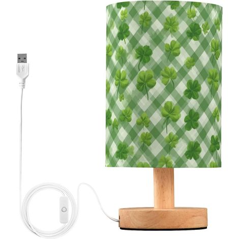 Kcldeci Lampe de chevet St pour chambre à coucher, ferme, table (1/5)