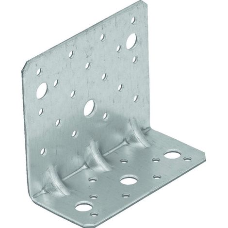 domax Schwerlast-Winkelver. 95x53x75x2,5mm m. 2 Sicke 20 Stk