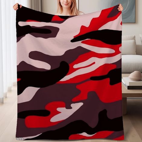 Couverture de lit en polaire, douce et chaude en microfibre printemps-été, décoration intérieure stylée, cadeau idéal pour femmes et hommes, 6080 pouces (1/4)