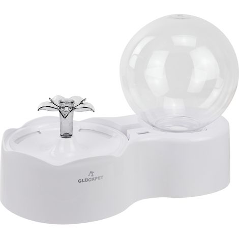 Fuente de Agua para Gatos 2.5L Silenciosa con Filtro de Carbón Glückpet (1/5)