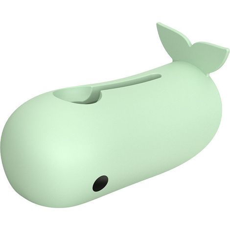 Nouveau couvercle/bouchon de robinet/pulvérisateur pour baignoires pour tout-petits, antichoc, vert haricot.