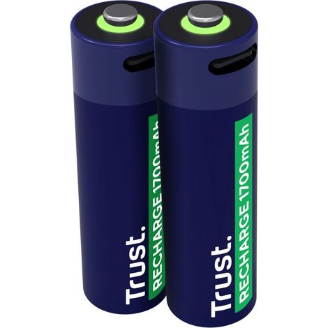 Pila TRUST TRUST BAT USB-C AA 2P