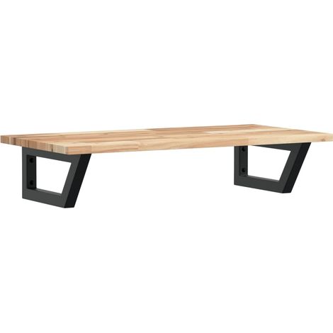 Maison Exclusive - Waschbeckenregal Wandmontage Stahl und Akazien