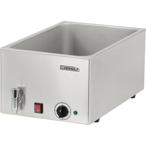 Casselin CBMV1B - Vasca da bagno con rubinetto di scarico GN 1/1