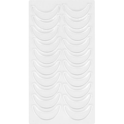 20 recharges coussinets oculaires en silicone réutilisables anti-rides lissants nuit visage correcteurs (1/5)