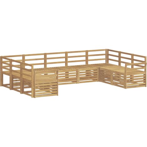 Set divani Legno di Acacia Massello vidaXL (1/5)